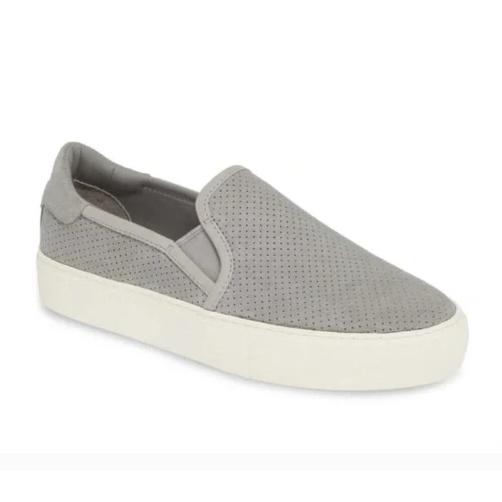 UGG Abies Perforated Slip-On Platform Sneaker, 7.5